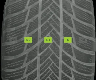 255/55 R20 110H WINTERREIFEN BMW X7 G0 20 ZOLL ALU KOMPLETTSATZ 4-6MM - Bild 6
