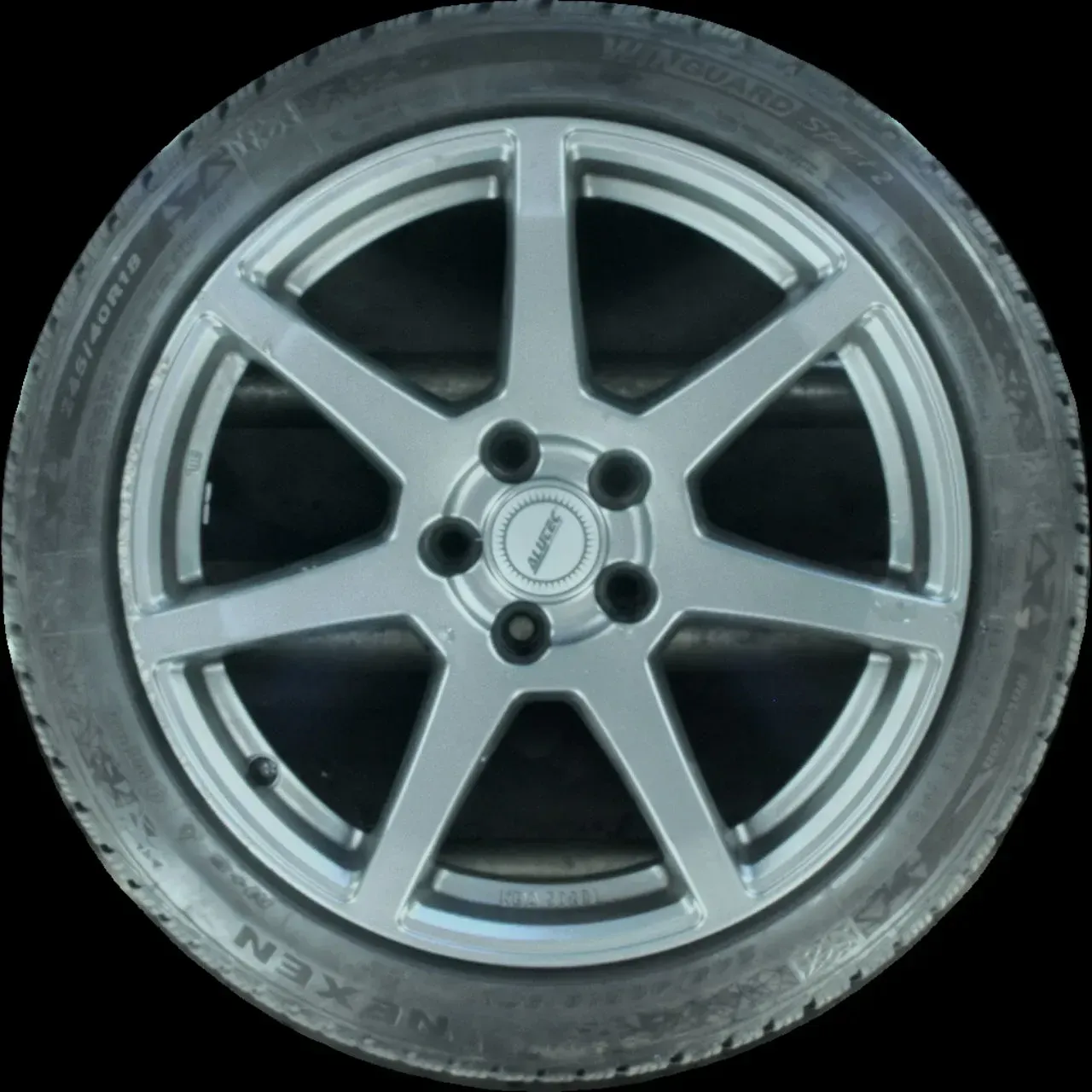 245/40 R18 97v Winterreifen AUDI A4 8K 18 Zoll Alu Komplettsatz 5mm - Bild 1