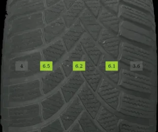 235/55 R19 101T WINTERREIFEN VW ID.4 19 ZOLL STAHL KOMPLETTSATZ 5-6MM - Bild 5