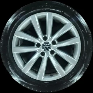 235/45Z R17 97Y SOMMERREIFEN VW PASSAT 3C 17 ZOLL ALUMINIUM KOMPLETTSATZ 3.94 MM - Bild 1