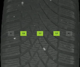 205/55 R16 91H WINTERREIFEN CUPRA LEON 16 ZOLL ALU KOMPLETTSATZ 6-7MM - Bild 7