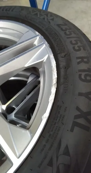 235/55 R19 105Y SOMMERREIFEN AUDI Q5 FY 19 ZOLL ALU KOMPLETTSATZ 6MM 6MM 6MM 6MM - Bild 5