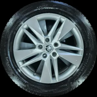 215/55 R16 98V WINTERREIFEN SKODA SUPERB 3V 16 ZOLL ALUMINIUM KOMPLETTSATZ 4-6MM - Bild 3