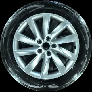 215/55 R17 94W SOMMERREIFEN SKODA SUPERB 3V 17 ZOLL ALU KOMPLETTSATZ 6-7MM - Bild 1