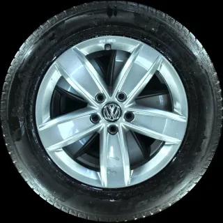 215/65 R17 99H WINTERREIFEN VW TIGUAN 5N (II) 17 ZOLL ALU KOMPLETTSATZ 4MM - Bild 1