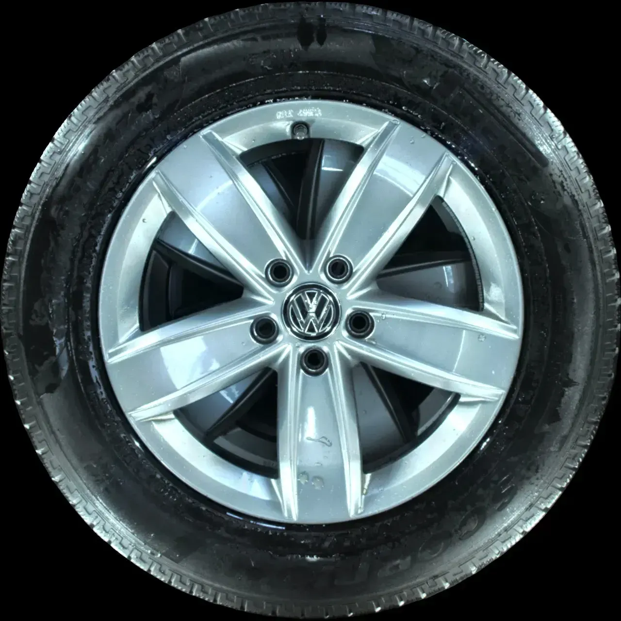 215/65 R17 99H WINTERREIFEN VW TIGUAN 5N (II) 17 ZOLL ALU KOMPLETTSATZ 4MM - Bild 1