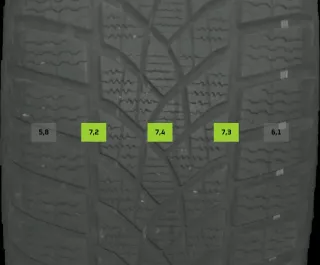 205/55 R16 91H WINTERREIFEN VW GOLF 8 VIII 16 ZOLL STAHL KOMPLETTSATZ 4-7MM - Bild 7