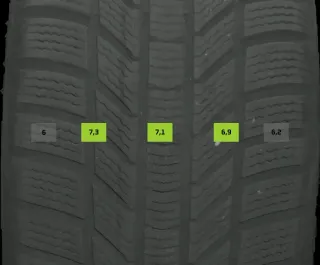 235/55 R18 104V WINTERREIFEN VW TIGUAN 5N (II) 18 ZOLL ALU KOMPLETTSATZ 7MM - Bild 7