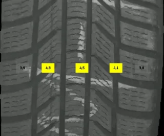205/55 R17 91H WINTERREIFEN SKODA OCTAVIA NX 17 ZOLL ALU KOMPLETTSATZ 4-6MM - Bild 8