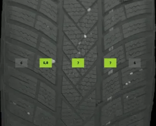 205/55 R17 91H WINTERREIFEN VW TAIGO CS 17 ZOLL ALU KOMPLETTSATZ 5-7MM - Bild 7