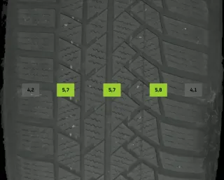 255/55 R19 111H WINTERREIFEN AUDI E-TRON 4KE 19 ZOLL ALU KOMPLETTSATZ 5-6MM - Bild 6