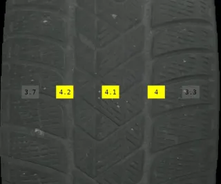 235/60 R18 WINTERREIFEN MERCEDES GLC W253 18 ZOLL ALUFELGEN KOMPLETTSATZ - Bild 7