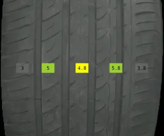 2x 275/40 R18 103Y Sommerreifen Radar  4mm DOT 0123 - Bild 1