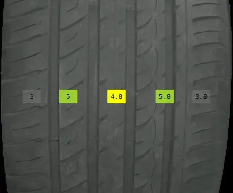 Background image for 2x 275/40 R18 103Y Sommerreifen Radar  4mm DOT 0123