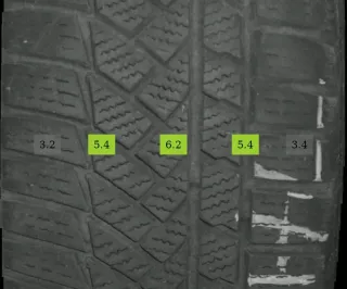 4x 205/55 R17 91H Winterreifen Continental WinterContact TS850P 4-6mm - Bild 1