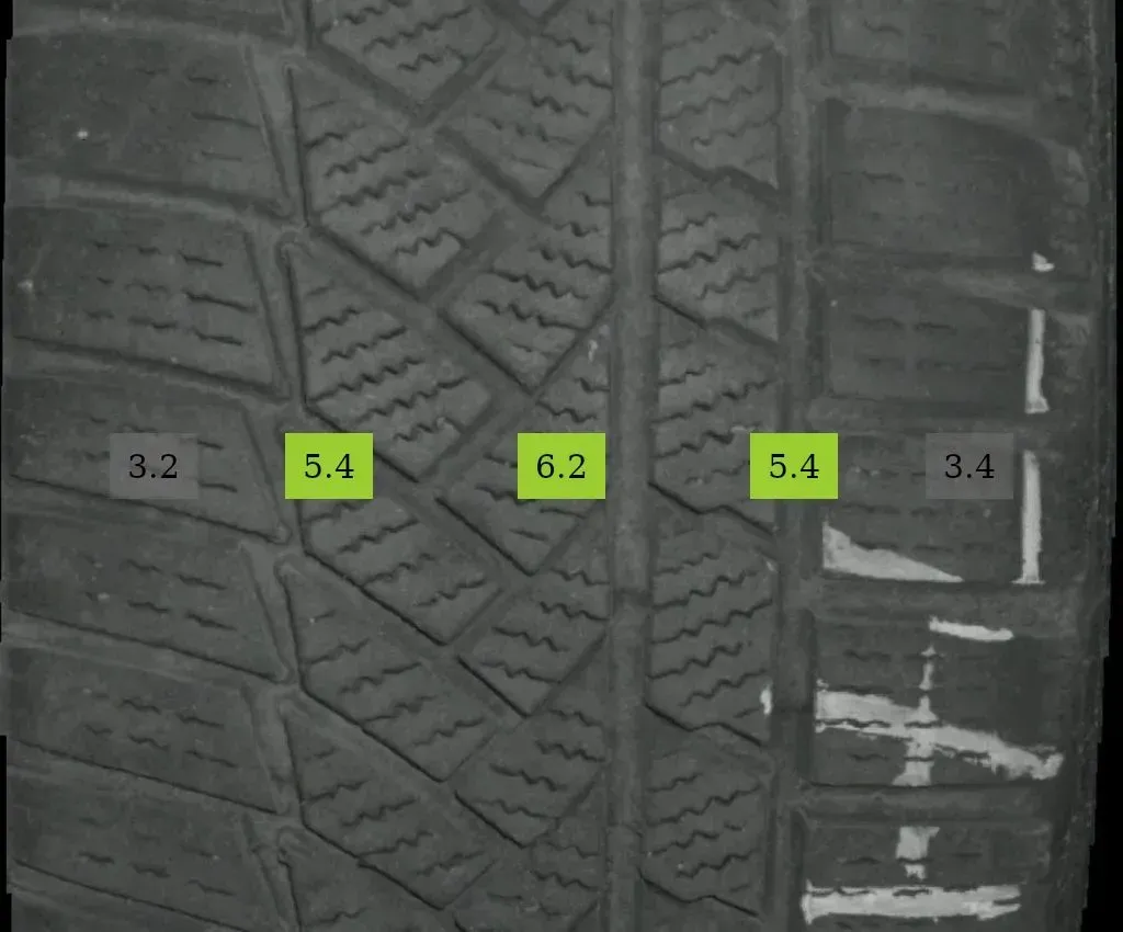 4x 205/55 R17 91H Winterreifen Continental WinterContact TS850P 4-6mm - Bild 1