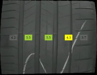 2x 315/30 R21 105(Y) Sommerreifen Pirelli P Zero 4-5mm DOT 1922 - Bild 2