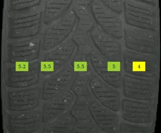 225/50 R17 WINTERREIFEN C-KLASSE W205 17 ZOLL ALUFELGEN KOMPLETTSATZ 4-5MM - Bild 8