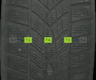 205/60 R17 WINTERREIFEN BMW X1 F48 17 ZOLL ALUFELGEN KOMPLETTSATZ 5-7MM - Bild 5
