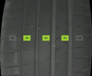 2X SOMMERREIFEN 265/30 R20 94Y MICHELIN PILOTSPORT DOT 1123 6mm - Bild 2