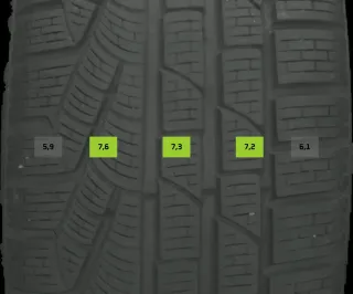 235/55 R18 104H WINTERREIFEN VW TIGUAN 5N (II) 18 ZOLL ALU KOMPLETTSATZ 4.97 6.6 - Bild 7