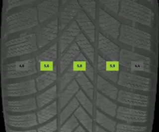 255/55R19 WINTERREIFEN AUDI E-TRON 4KE 19 ZOLL ALU KOMPLETTSATZ 4KE601025L - Bild 6