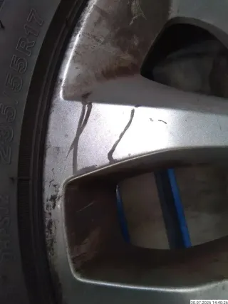 235/55 R17 103V SOMMERREIFEN FORD KUGA II DM2 17 ZOLL ALUMINIUM KOMPLETTSATZ 5MM - Bild 9