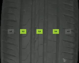 225/50 R17 94H SOMMERREIFEN AUDI A4 8W B9 17 ZOLL ALU KOMPLETTSATZ 5-6MM - Bild 6
