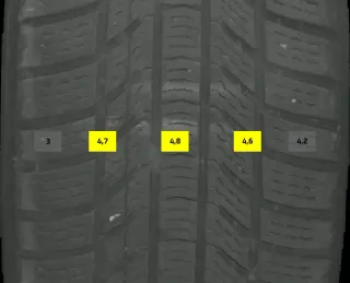 215/55 R16 98V WINTERREIFEN SKODA SUPERB 3V 16 ZOLL ALUMINIUM KOMPLETTSATZ 4-6MM - Bild 7