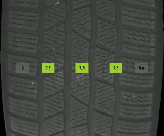 255/55 R19 111H WINTERREIFEN VW TOUAREG III CR 19 ZOLL ALU KOMPLETTSATZ 7MM - Bild 6