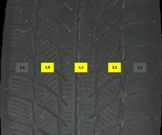 225/45 R17 94V WINTERREIFEN HONDA CIVIC FK2 17 ZOLL ALU KOMPLETTSATZ 4-6MM - Bild 7