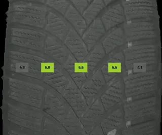 235/55 R19 101T WINTERREIFEN VW ID.4 19 ZOLL STAHL KOMPLETTSATZ 5-6MM - Bild 7