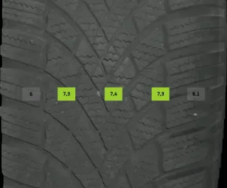 205/60 R16 92H WINTERREIFEN VW T-ROC A1 16 ZOLL ALU KOMPLETTSATZ 6-7MM - Bild 5