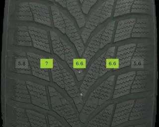 235/60 R17 WINTERREIFEN VOLVO XC40 17 ZOLL ALUFELGEN KOMPLETTSATZ 6MM - Bild 5