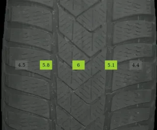 245/45 R19 WINTERREIFEN AUDI A7 4K8 19 ZOLL ALUFELGEN KOMPLETTSATZ 4-5MM - Bild 5