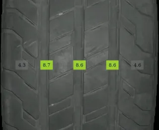 215/65 R16 107T Sommerreifen Toyota Proace 16 Zoll Stahl Kompletträder 7-8mm - Bild 7