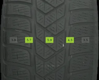 225/60 R17 WINTERREIFEN AUDI A6 4K 17 ZOLL ALUFELGEN KOMPLETTSATZ 4-6MM - Bild 6