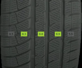 2x 245/40 R18 97V Winterreifen Davanti Wintoura+ 8mm DOT 2225 - Bild 3