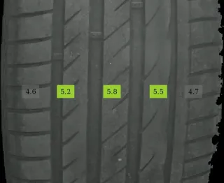 2x 255/40 R18 95W Sommerreifen Laufenn S FIT EQ 5,64mm DOT 4222 - Bild 2