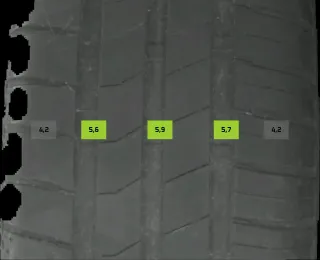 4x Sommerreifen 185/65 R15 92H Bridgestone Turanzat 4522 4522 4522 4522 - Bild 2