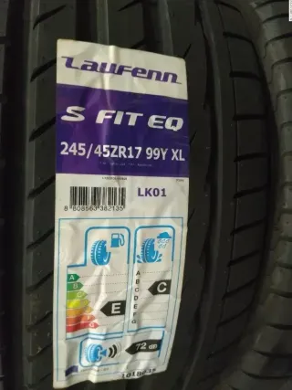 4x 245/45 R17 99Y Sommerreifen Laufenn S Fit EQ 6-7mm DOT 1218 - Bild 1