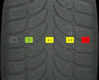 235/60 R18 WINTERREIFEN GLC W253 18 ZOLL ALUFELGEN KOMPLETTSATZ 4MM - Bild 8