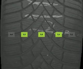205/55 R17 95V WINTERREIFEN SKODA OCTAVIA NX 17 ZOLL ALU KOMPLETTSATZ 5E3601025A - Bild 5