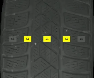 215/60 R16 95H WINTERREIFEN VW PASSAT 3C 16 ZOLL ALU KOMPLETTSATZ 3G0601025BJ - Bild 5
