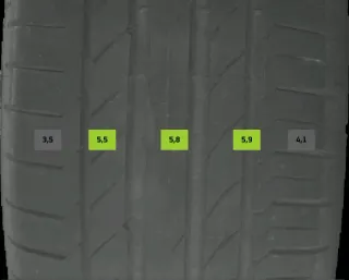 235/55 R19 101W SOMMERREIFEN AUDI Q5 FY 19 ZOLL ALU KOMPLETTSATZ 4-5MM - Bild 8