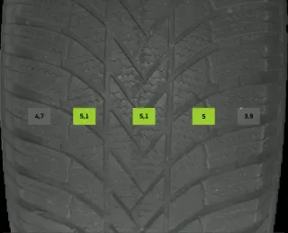 255/60 R18 WINTERREIFEN VW TOUAREG III CR 18 ZOLL ALU KOMPLETTSATZ 760071498 - Bild 6