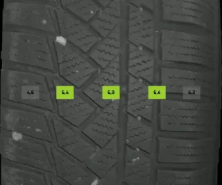 215/65 R17 99H WINTERREIFEN AUDI Q3 F3 17 ZOLL ALU KOMPLETTSATZ 83A601025AL - Bild 5