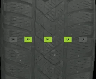 205/50 R17 93H WINTERREIFEN VW GOLF 8 VIII 17 ZOLL ALU KOMPLETTSATZ 5-6MM - Bild 7
