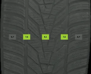 225/45 R18 WINTERREIFEN C-KLASSE W205 18 ZOLL ALUMINIUM KOMPLETTSATZ A2054012802 - Bild 6