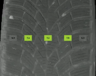 205/55 R16 94V WINTERREIFEN VW GOLF 8 VIII 16 ZOLL ALU KOMPLETTSATZ - Bild 6
